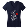 oh what a lovely day Women's V-Neck T-Shirt
