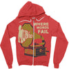 where words fail music speaks Zipper Hoodie