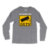 as seen on cctv chav rude,funny,cool,modern,fun Long Sleeve Shirts