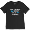 and though she be but little, she is fierce V-Neck Tee