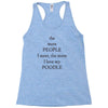 poodle lover Racerback Tank