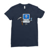 blue screen of death Ladies Fitted T-Shirt