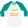 assistant principal 3/4 Sleeve Shirt