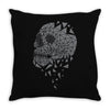 skull triangle Throw Pillow