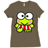 keroppi2 Ladies Fitted T-Shirt