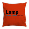 lamp   brick tamland likes this facebook thumbs up mens white t shirt Throw Pillow