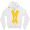 jake paul x yellow Zipper Hoodie