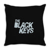 black keys Throw Pillow