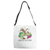 groot of the loom Adjustable Strap Totes