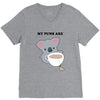 My Puns Are V-Neck Tee
