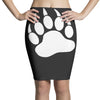 tiger paw sticker vinyl decal   wildcat claws print pet car window tru Pencil Skirts