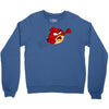 now with fists Crewneck Sweatshirt