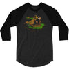 the tree, the raccoon 3/4 Sleeve Shirt