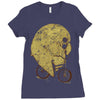 bear safety Ladies Fitted T-Shirt