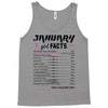 January Girl Facts Aquarius Tank Top