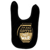 make coffee not war Baby Bibs