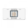 18 Years Of Probation Baby License Plate