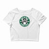 ohana coffee Crop Top