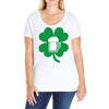 drink and irish Ladies Curvy T-Shirt
