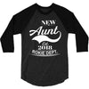New Aunt 2018 Rokie Dept. 3/4 Sleeve Shirt