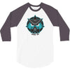 mustache animal 3/4 Sleeve Shirt