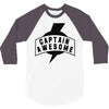 captain awesome 3/4 Sleeve Shirt