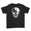 yin yang skull (2) Youth Tee