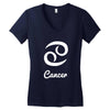 cancer zodiac Women's V-Neck T-Shirt