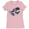 alien terror from deep space Ladies Fitted T-Shirt