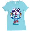 no graffiti here sir Ladies Fitted T-Shirt