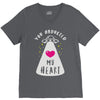 you abducted my heart V-Neck Tee