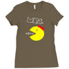 Mrs. Pacman Ladies Fitted T-Shirt