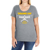 drone on Ladies Curvy T-Shirt