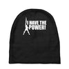 he man 80s retro cartoon cool funky Baby Beanies