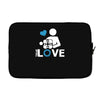 portal true love   aperture lab video gamer teleport online pc goal te Laptop sleeve