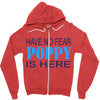 have no fear poppy is here Zipper Hoodie