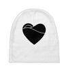 black heart Baby Beanies