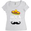 hola bitchachos Women's Triblend Scoop T-shirt