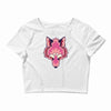 pink foxy Crop Top