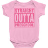 straight outta preschool Baby Bodysuit