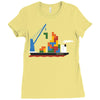 russian cargo Ladies Fitted T-Shirt