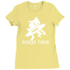 new ninja tune Ladies Fitted T-Shirt