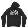 cats make me happy you, not so much Youth Hoodie