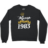 kings are born in 1983 Crewneck Sweatshirt