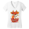 devils night Women's V-Neck T-Shirt