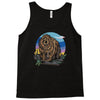 polygon bear graphic Tank Top