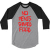 no penis shaped food 3/4 Sleeve Shirt