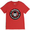 badass bad angry primate V-Neck Tee