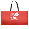 never give up on dreams ladies fitted Weekender Totes