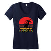 summer time Women's V-Neck T-Shirt